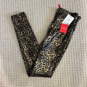 Spanx faux leather leggings